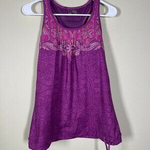 Athleta Women's Printed Tinker Racerback Tie Tank Top 413912 M Paisley Print!